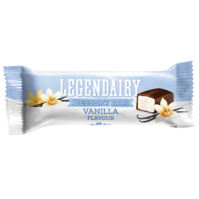 Picture of 'Legendairy' vanilla flavour dessert bar