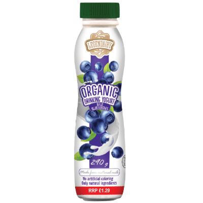 legendairy organic yogurt with wild blueberries picture