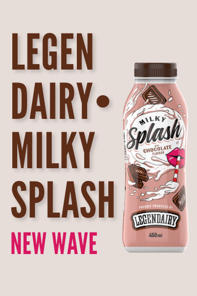 Legendairy milky splash banner for phone