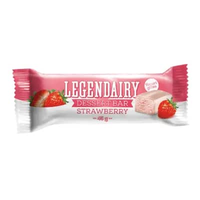 Picture of 'Legendairy' strawberry flavour dessert bar