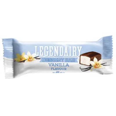 Picture of 'Legendairy' vanilla flavour dessert bar