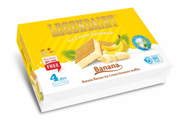 legendairy sandwich banana ice cream sandwitch